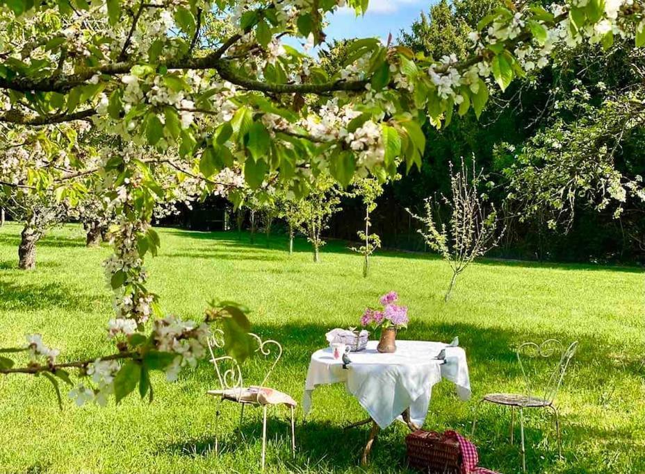 Charming Romantic Tower In Chateau Estate Ocquerre Zewnętrze zdjęcie